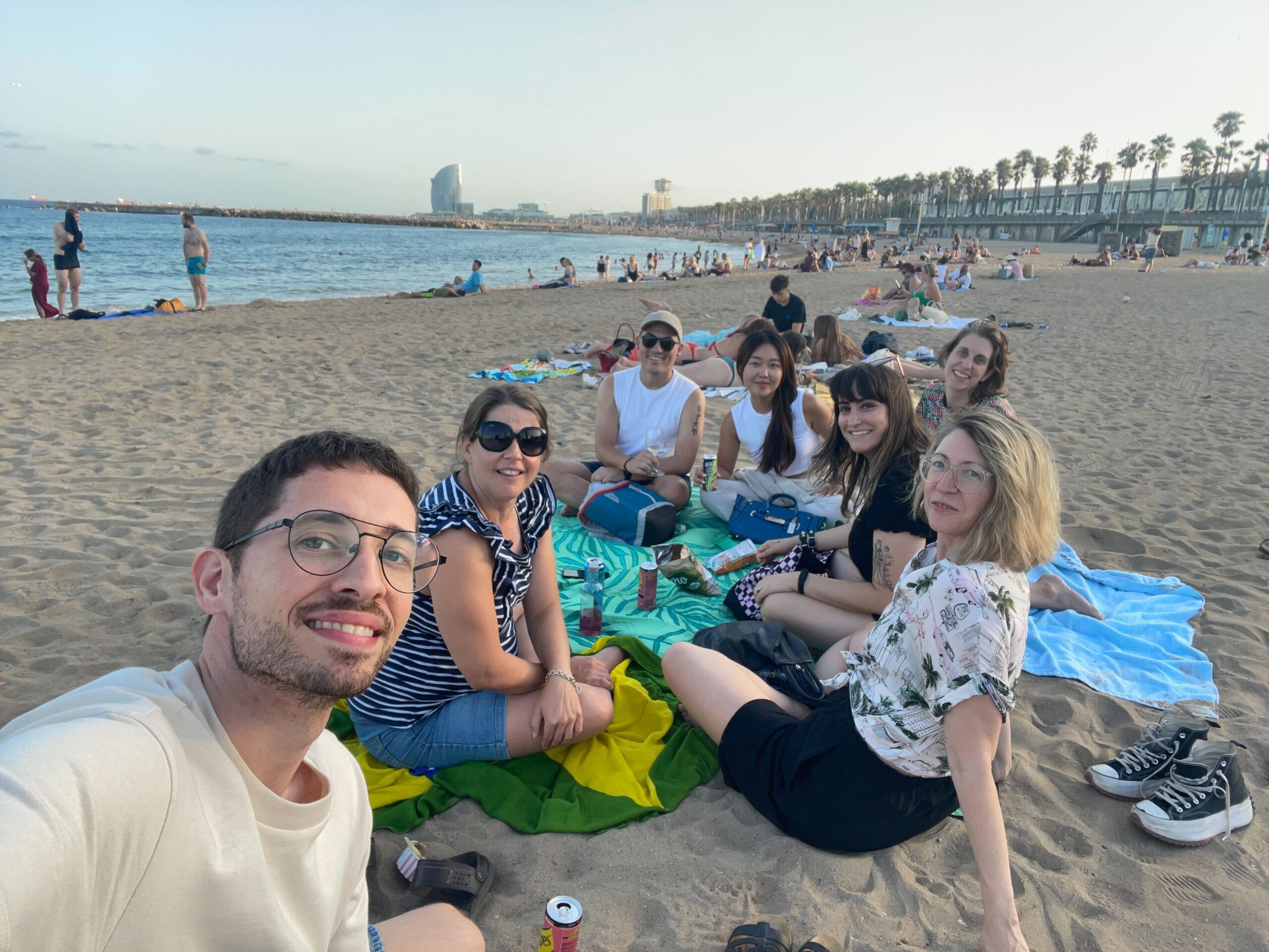 quedada de SEO Barcelona en la Barceloneta