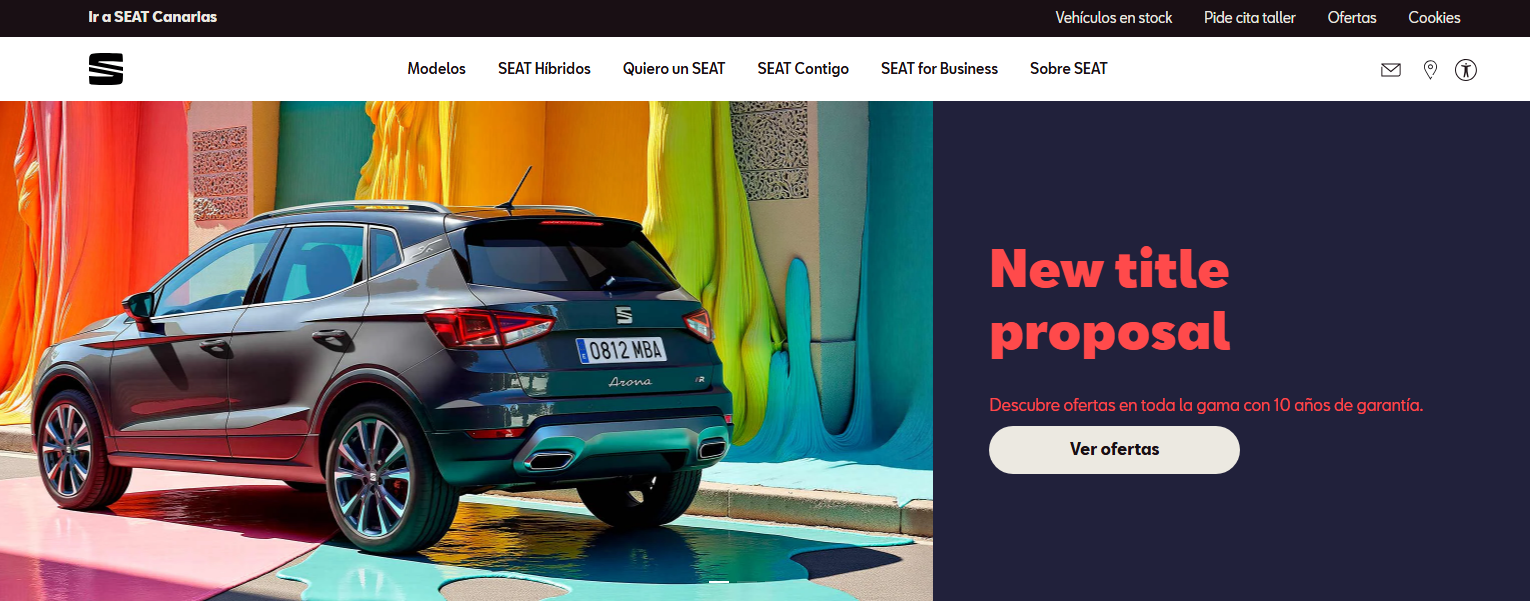 Example of using Edit Website Extension.