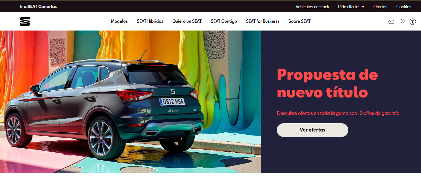 Ejemplo de uso de Edit Website Extension.